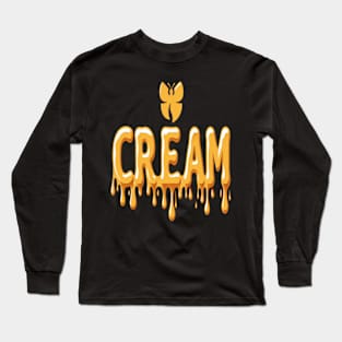 C.R.E.A.M Wu tang clan honey effect Long Sleeve T-Shirt